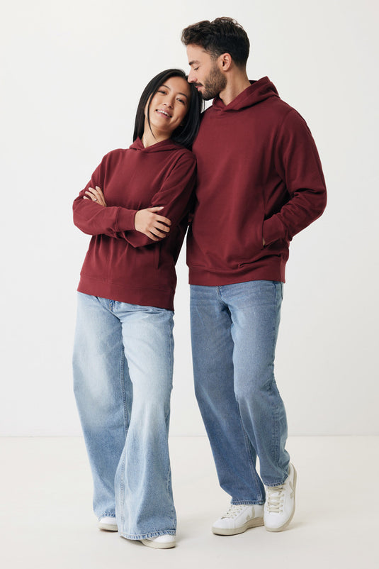 Recycled cotton hoodie with sidepockets - Custom Wood Designs