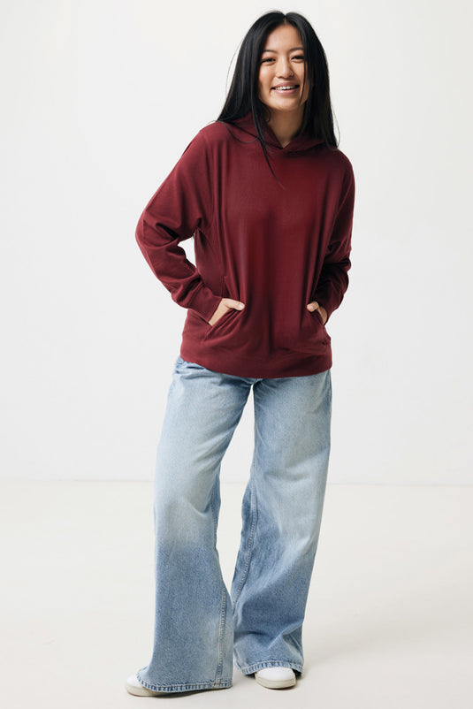 Recycled cotton hoodie with sidepockets - Custom Wood Designs