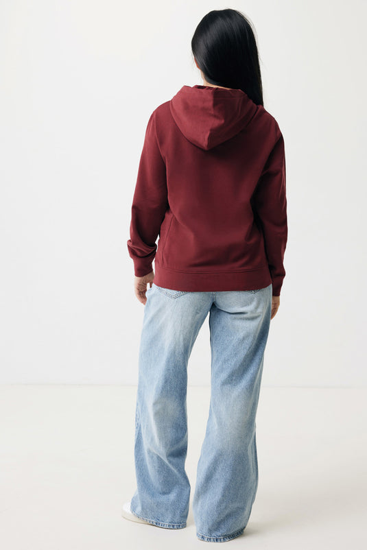 Recycled cotton hoodie with sidepockets - Custom Wood Designs