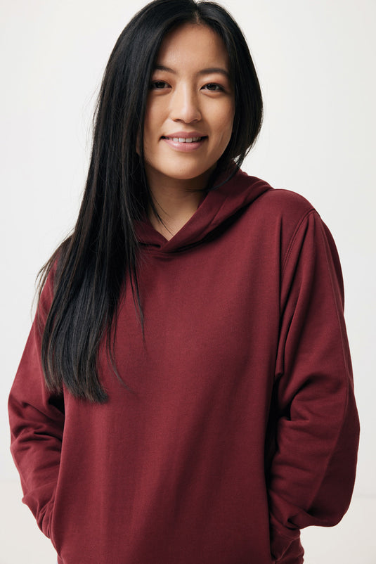 Recycled cotton hoodie with sidepockets - Custom Wood Designs