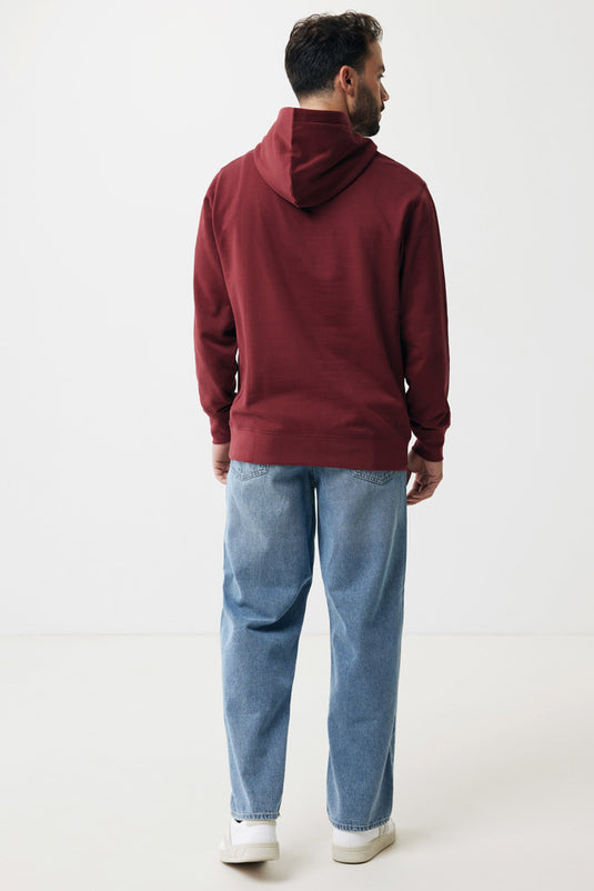 Recycled cotton hoodie with sidepockets - Custom Wood Designs