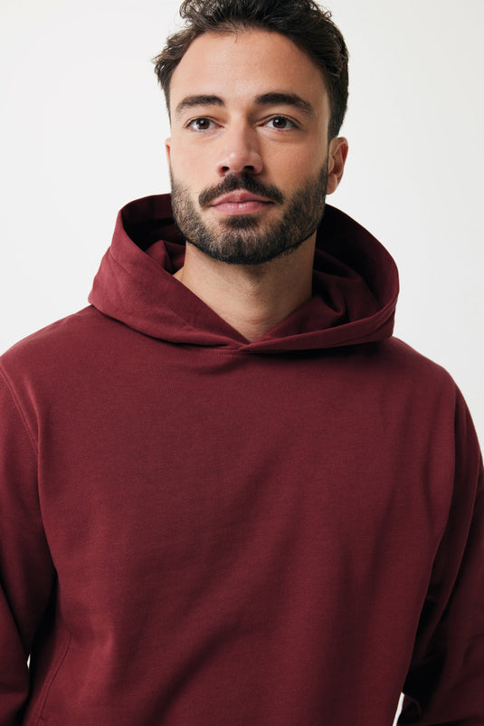 Recycled cotton hoodie with sidepockets - Custom Wood Designs