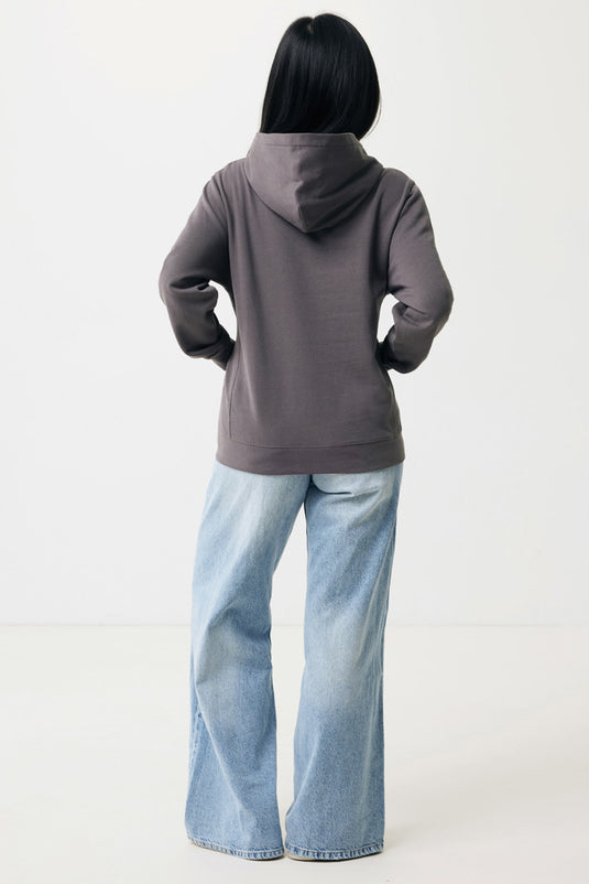 Recycled cotton hoodie with sidepockets - Custom Wood Designs