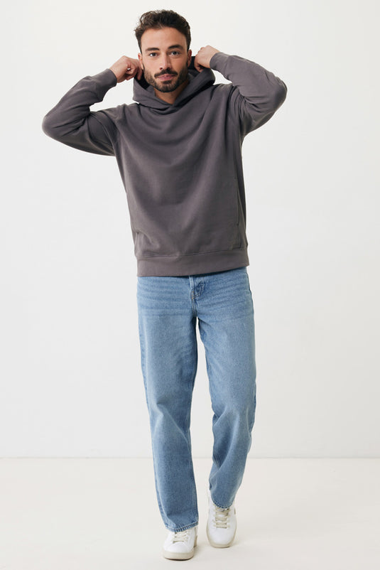 Recycled cotton hoodie with sidepockets - Custom Wood Designs