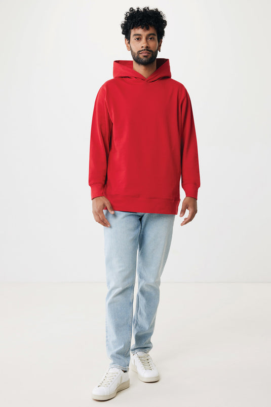 Recycled cotton hoodie with sidepockets - Custom Wood Designs