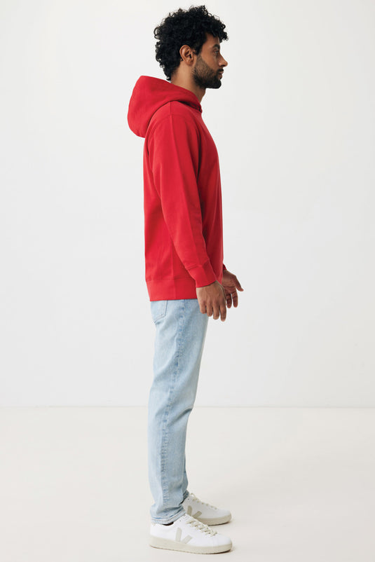Recycled cotton hoodie with sidepockets - Custom Wood Designs