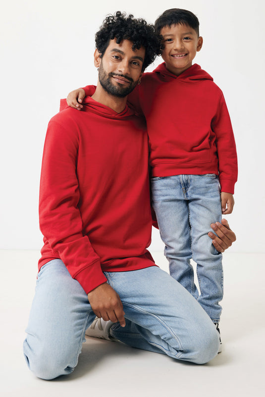 Recycled cotton hoodie with sidepockets - Custom Wood Designs