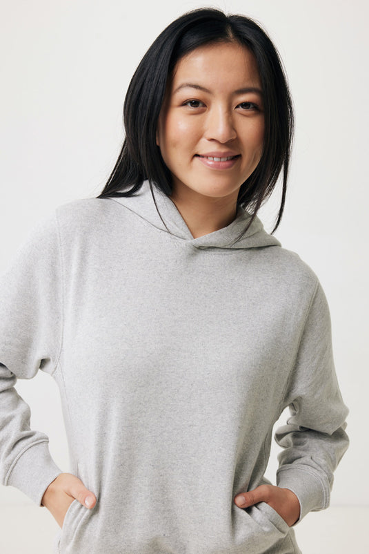 Recycled cotton hoodie with sidepockets - Custom Wood Designs