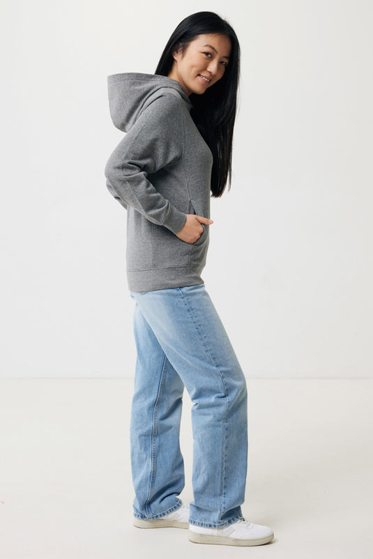 Recycled cotton hoodie with sidepockets - Custom Wood Designs