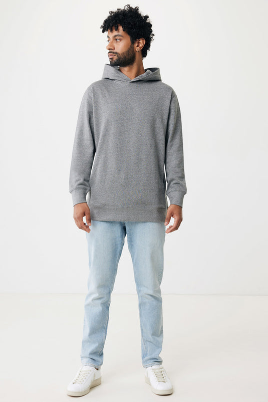 Recycled cotton hoodie with sidepockets - Custom Wood Designs