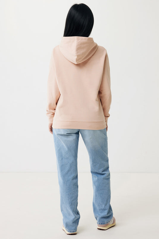 Recycled cotton hoodie with sidepockets - Custom Wood Designs