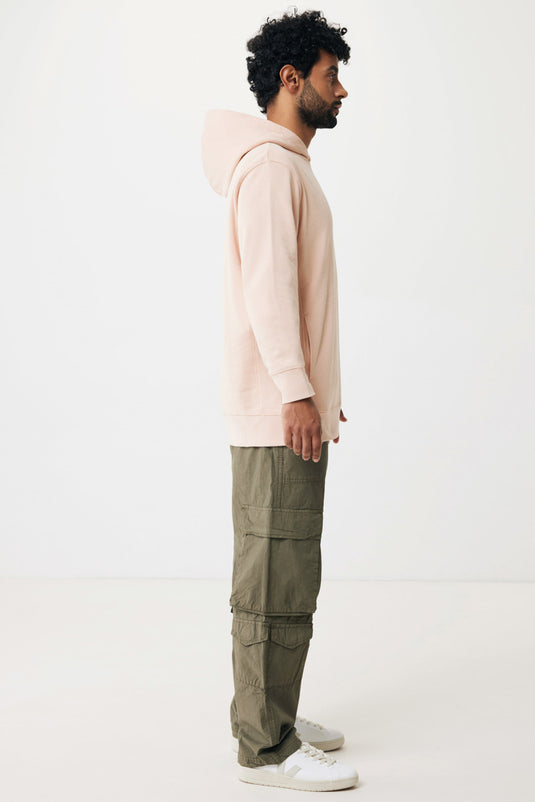 Recycled cotton hoodie with sidepockets - Custom Wood Designs
