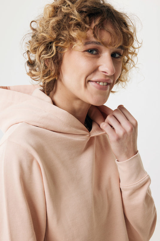 Recycled cotton hoodie with sidepockets - Custom Wood Designs