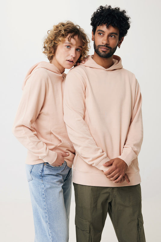 Recycled cotton hoodie with sidepockets - Custom Wood Designs
