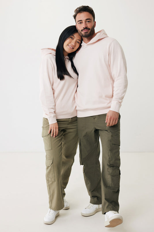 Recycled cotton hoodie with sidepockets - Custom Wood Designs