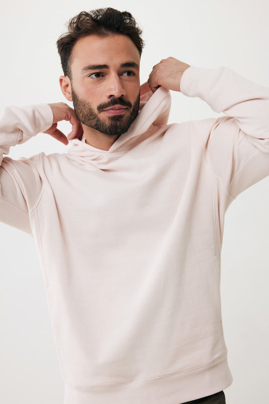 Recycled cotton hoodie with sidepockets - Custom Wood Designs