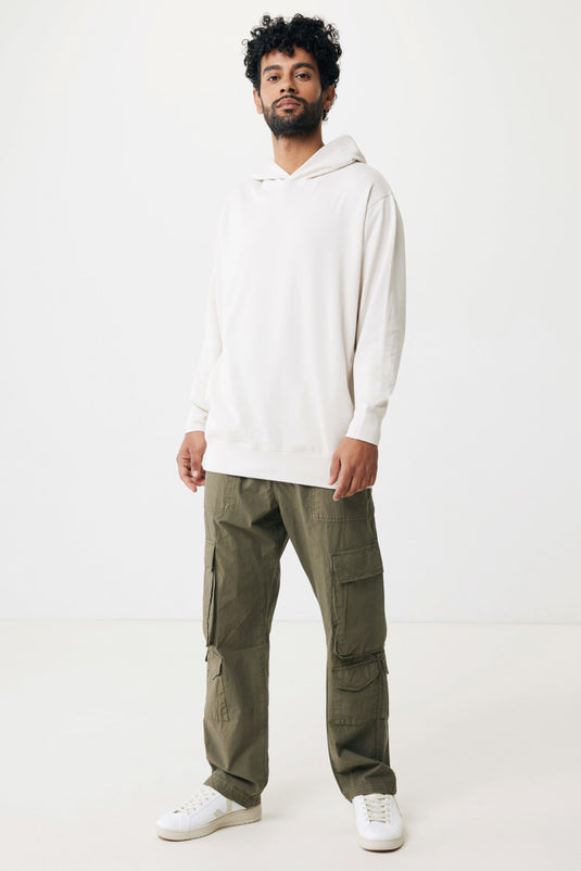 Recycled cotton hoodie with sidepockets - Custom Wood Designs