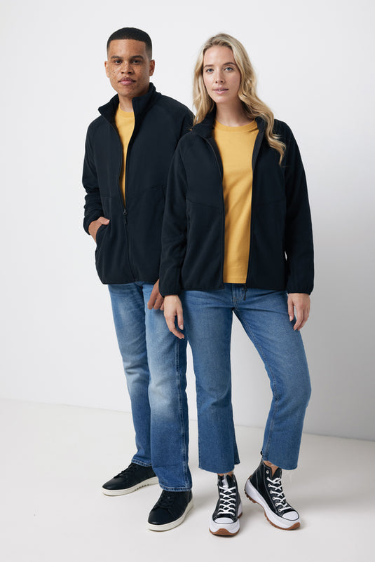 Talun recycled polyester microfleece zip through - Custom Wood Designs