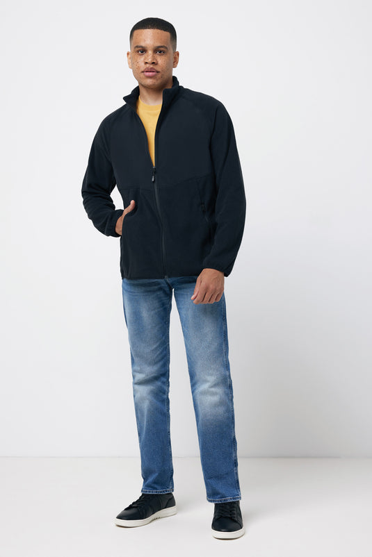 Talun recycled polyester microfleece zip through - Custom Wood Designs