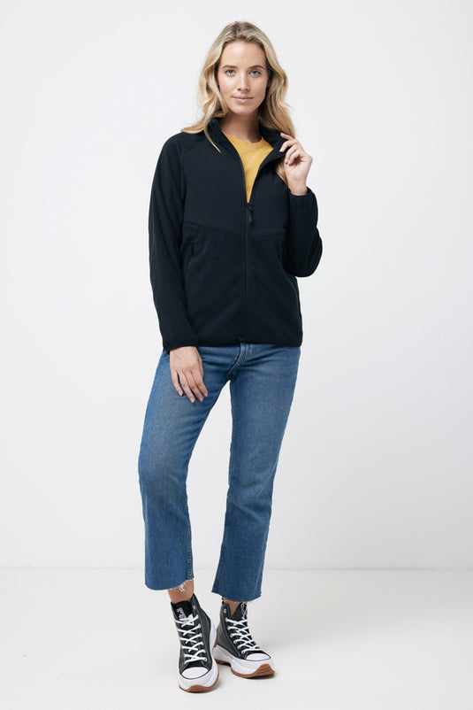 Talun recycled polyester microfleece zip through - Custom Wood Designs
