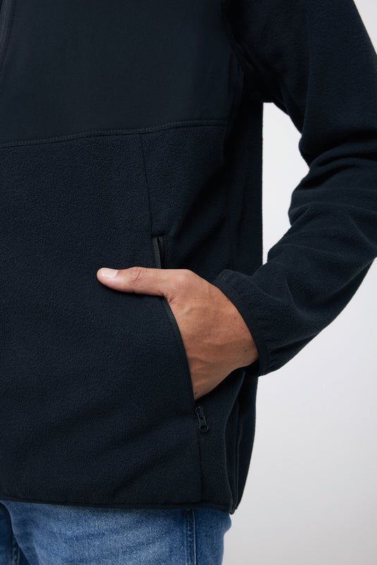 Talun recycled polyester microfleece zip through - Custom Wood Designs