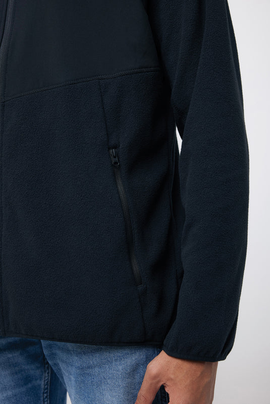 Talun recycled polyester microfleece zip through - Custom Wood Designs