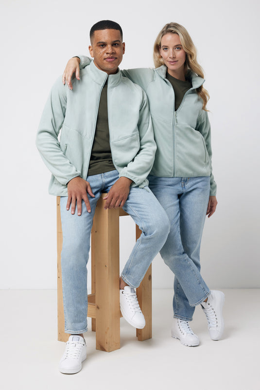 Talun recycled polyester microfleece zip through - Custom Wood Designs