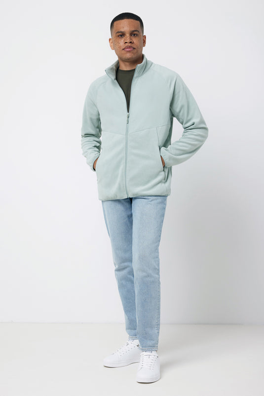 Talun recycled polyester microfleece zip through - Custom Wood Designs
