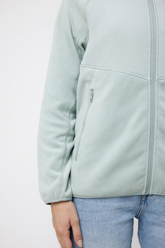 Talun recycled polyester microfleece zip through - Custom Wood Designs