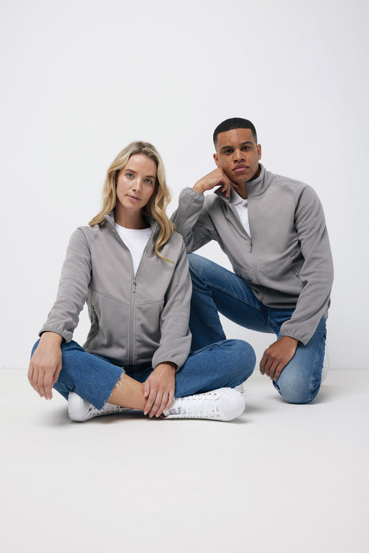 Talun recycled polyester microfleece zip through - Custom Wood Designs