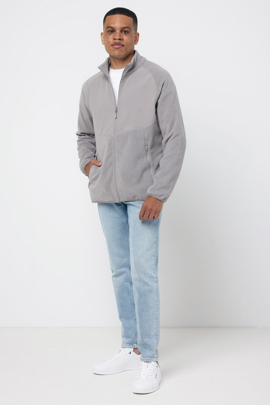 Talun recycled polyester microfleece zip through - Custom Wood Designs