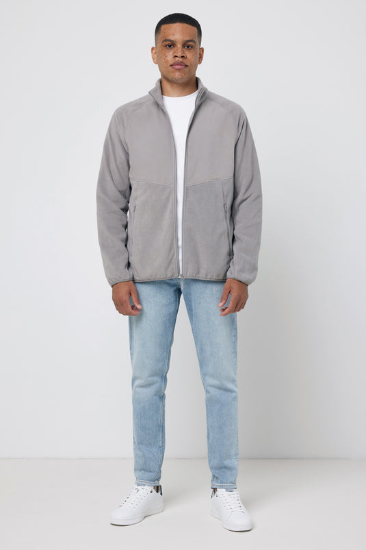 Talun recycled polyester microfleece zip through - Custom Wood Designs