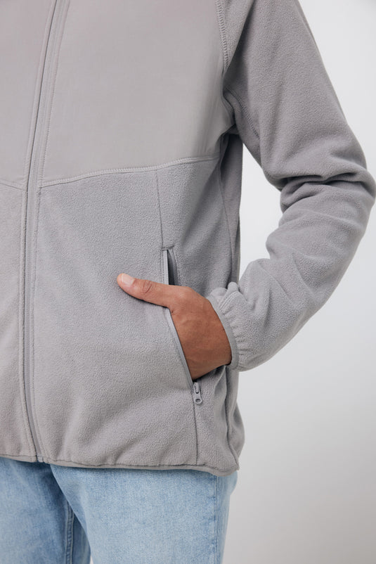 Talun recycled polyester microfleece zip through - Custom Wood Designs