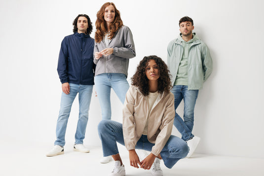 Loga recycled polyester lightweight jacket - Custom Wood Designs