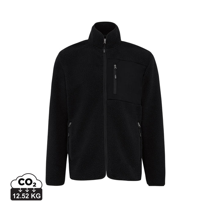 Recycled polyester pile fleece jacket - Custom Wood Designs