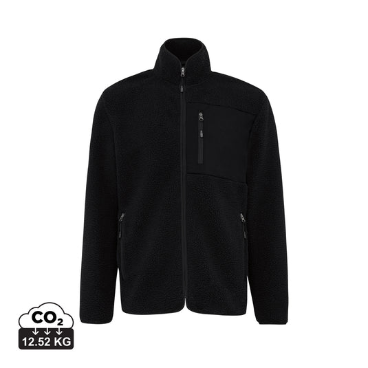 Recycled polyester pile fleece jacket - Custom Wood Designs
