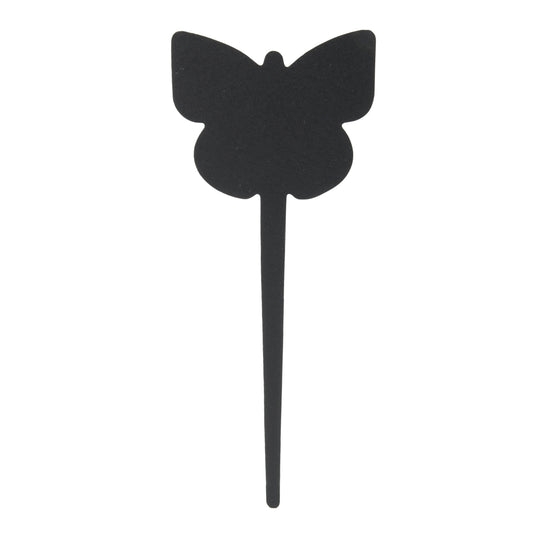 Securit Table Chalkboards - Silhouette Tag - Black 18x7,5x0,1cm - Pack of 6