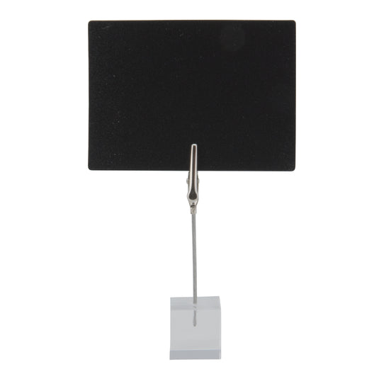 Securit Table Chalkboards - Accessories - Transparent 10x2,5x0,2cm - Pack of 6