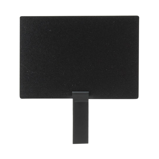 Securit Table Chalkboards - Accessories Holder - Black 5,5x1x0,2cm - Pack of 6