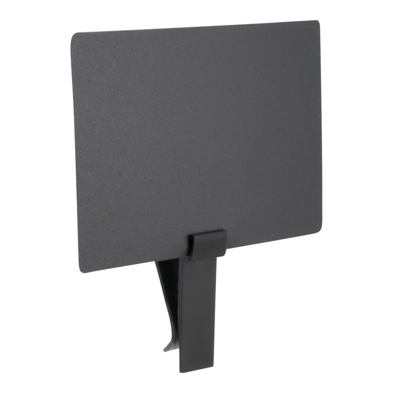 Load image into Gallery viewer, Securit Table Chalkboards - Accessories Holder - Black 5,5x1x0,2cm - Pack of 6
