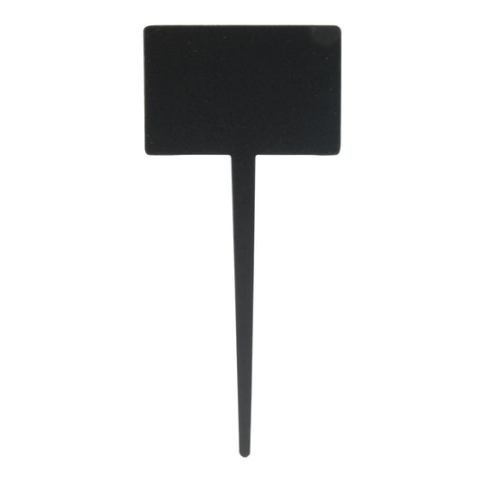 Securit Table Chalkboards - Silhouette Tag - Black 18x8x0,1cm - Pack of 6