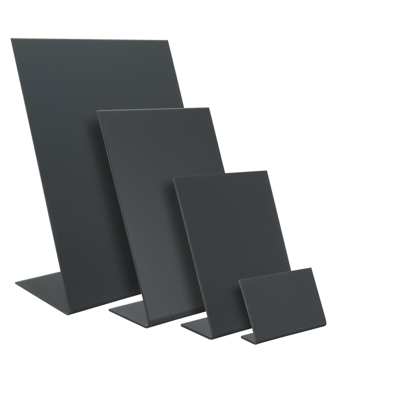 Load image into Gallery viewer, Securit Table Chalkboards - Accessories L - Boards - Black 11,5x7,5x4,5cm - Pack of 6
