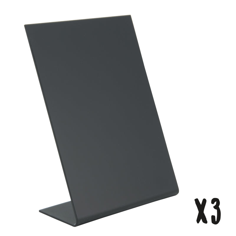 Load image into Gallery viewer, Securit Table Chalkboards - Accessories L - Boards - Black 15,5x10,5x5cm - Pack of 6

