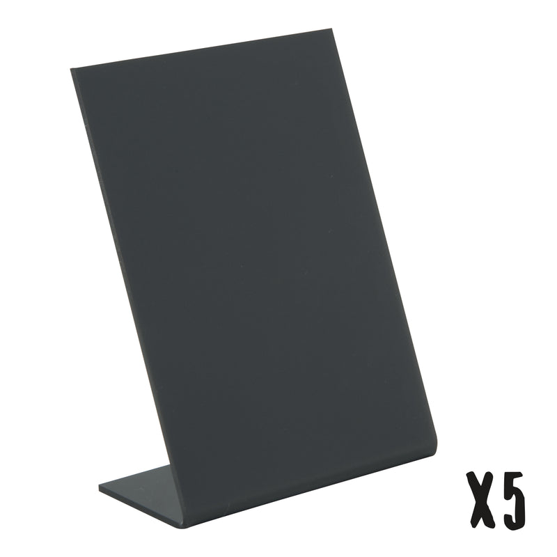 Load image into Gallery viewer, Securit Table Chalkboards - Accessories L - Boards - Black 11,5x7,5x4,5cm - Pack of 6
