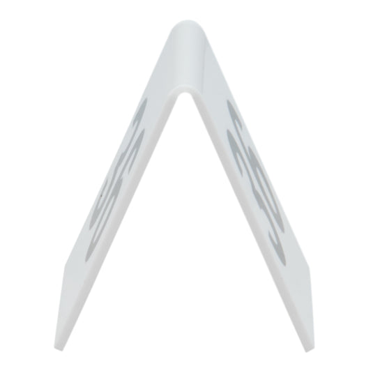 Securit Table Boards - Accessories Signs - White 5,2x5,2x4,5cm - Pack of 6