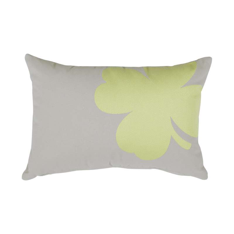 Load image into Gallery viewer, Fermob Trèfle Outdoor Cushion 44 x 30 cm – Clay Grey
