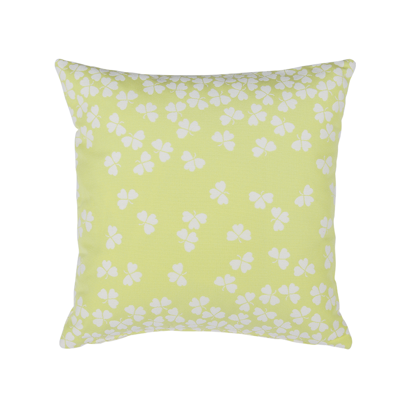 Load image into Gallery viewer, Fermob Trèfle Outdoor Cushion 44 x 44 cm – Frosted Lemon
