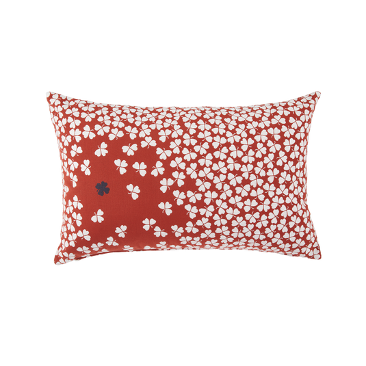 Fermob Trèfle Outdoor Cushion 68 x 44 cm – Red Ochre