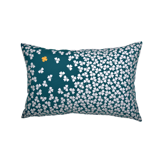 Fermob Trèfle Outdoor Cushion 68 x 44 cm – Duck Blue