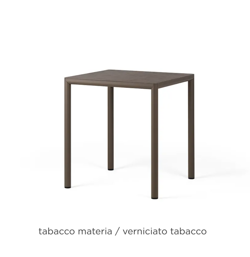 Load image into Gallery viewer, Outdoor Nardi Piave 70 Contract Table by Custom Wood Designs in tobacco wood finish, showing sleek rectangular design and sturdy construction.
